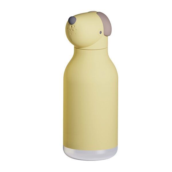 Bottle with Rubberized Exterior