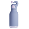 Bottle with Rubberized Exterior
