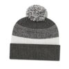 2-Tone Rib Knit Toque